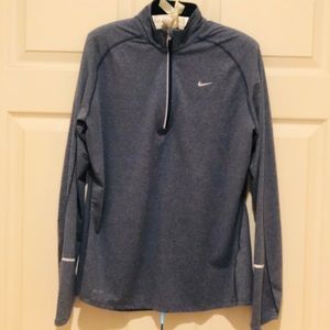 NWOT Nike Women's Nike Pro 1/2 Zip Long Sleeve Top